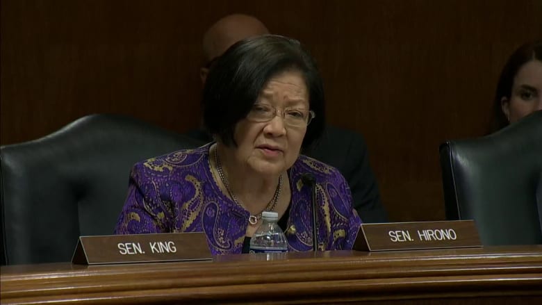 Hirono presses Burgum on climate change and fossil fuels exacerbating global conflicts