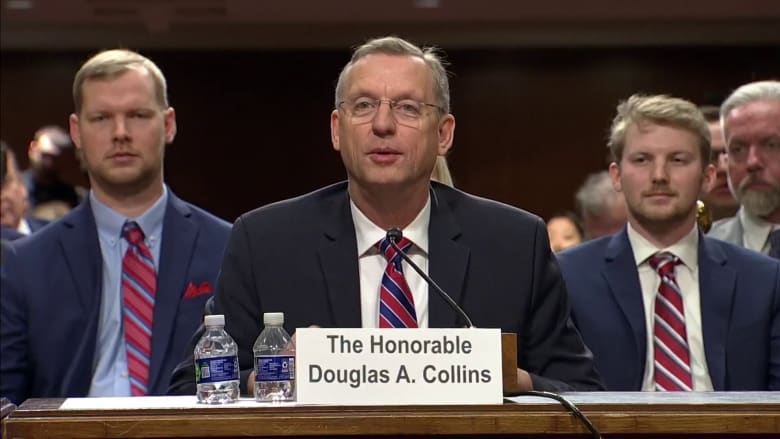 Collins makes opening remarks in confirmation hearing