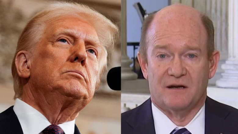 'One of the most alarming things': Sen. Coons reacts to Trump's Jan. 6 pardon