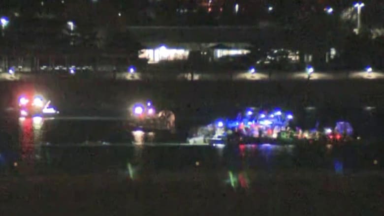 Law enforcement says American Airlines plane broke into two pieces