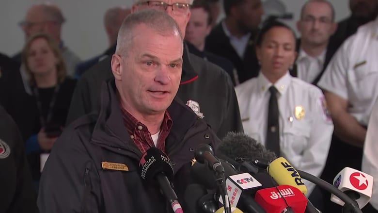 More than 300 first responders are working scene of plane crash, officials say