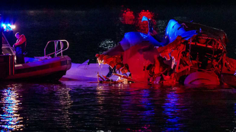NBC Washington reporting 12 bodies recovered after jet and helicopter collision
