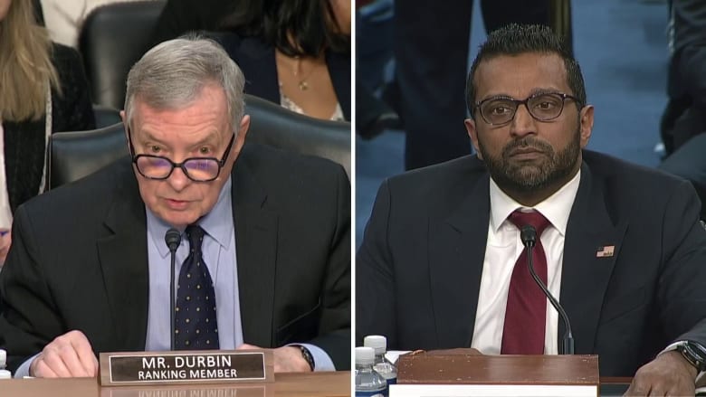 Durbin pushes Patel on Jan. 6 pardons