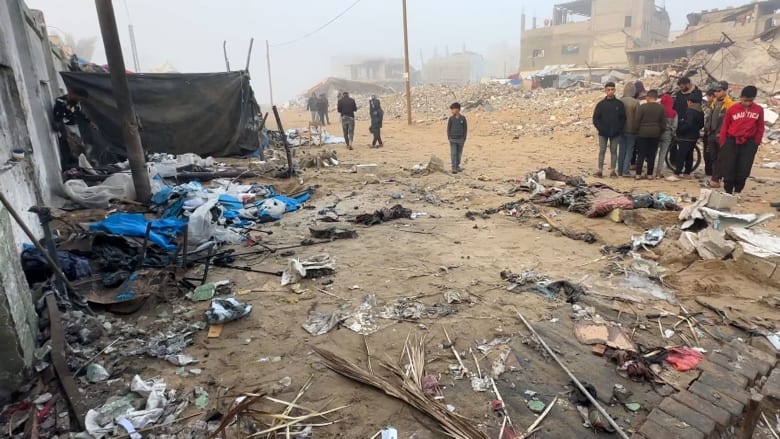 Gaza ceasefire must end this 'unbearable hell,' Khan Younis man says after deadly strike