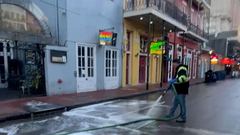 'It was a horrible scene': Crews clean Bourbon Street following fatal truck attack
