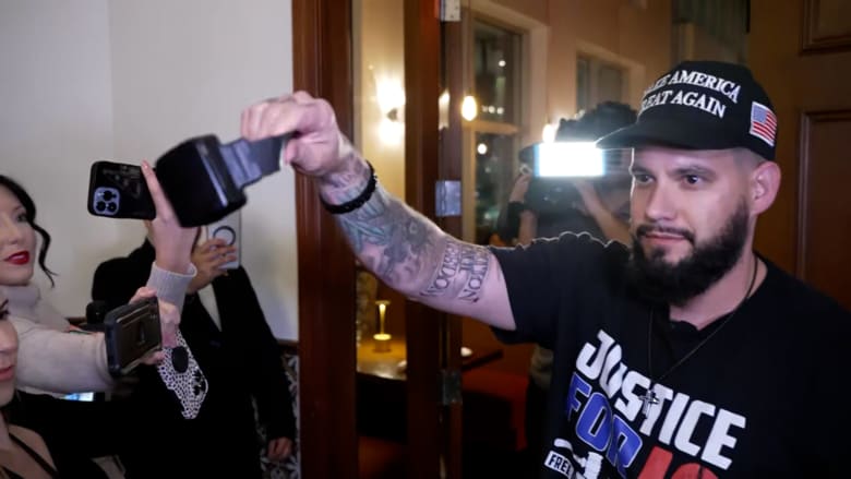 Jan. 6 rioter celebrates Trump pardon, cuts ankle monitor