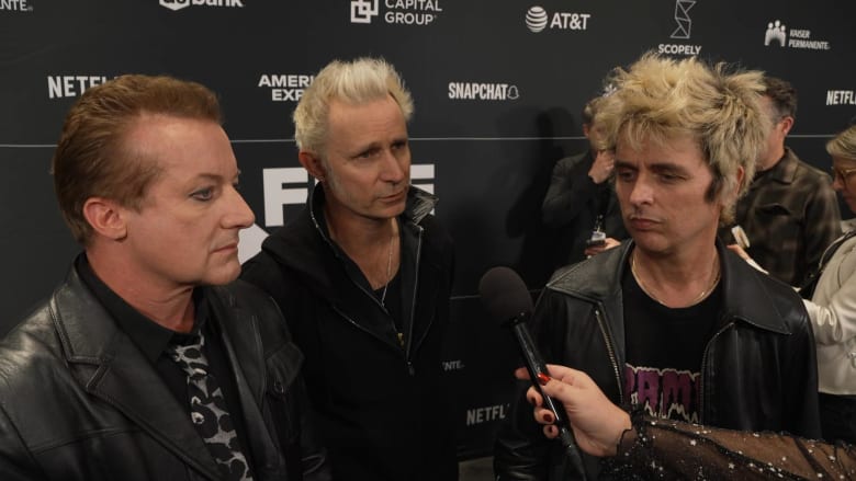 Green Day speaks in support of L.A. before FireAid benefit concert