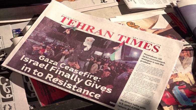 Iranians see Gaza ceasefire and hostage deal as a defeat for Israel but good for Middle East