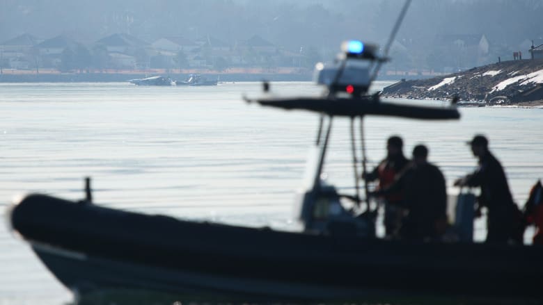 NBC4 Washington coverage of passenger plane and Army helicopter collision