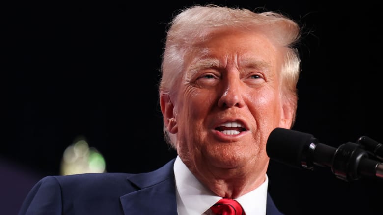 Trump jokes about running for a third term