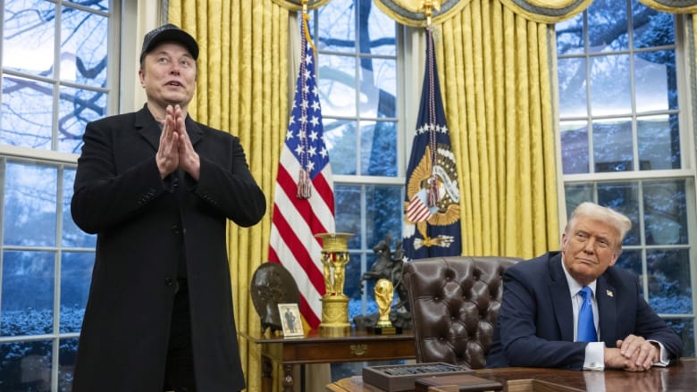 Trump signs executive order giving DOGE more power; Elon Musk takes questions in Oval Office