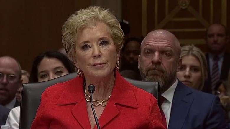 Linda McMahon vows to ‘return education to the states’ at confirmation hearing