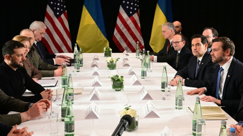Vance tells Zelenskyy he wants to work toward a 'durable, lasting peace'
