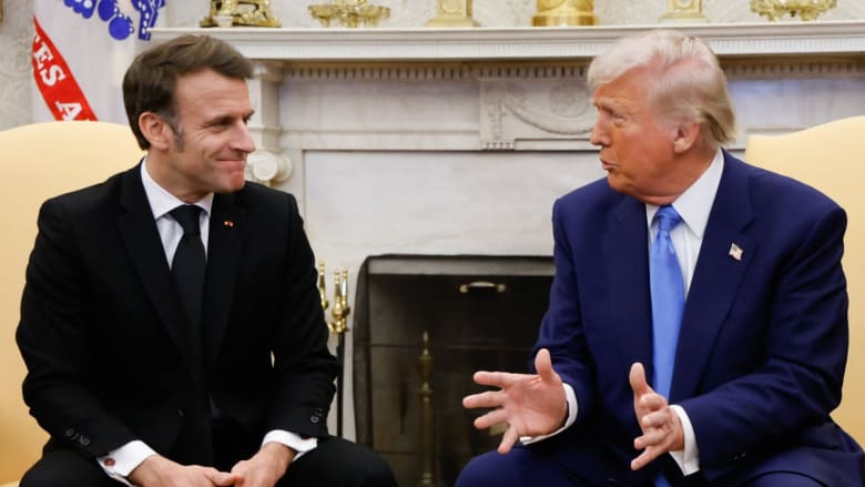'We paid': Macron corrects Trump when he suggests Europe is offering Ukraine a loan
