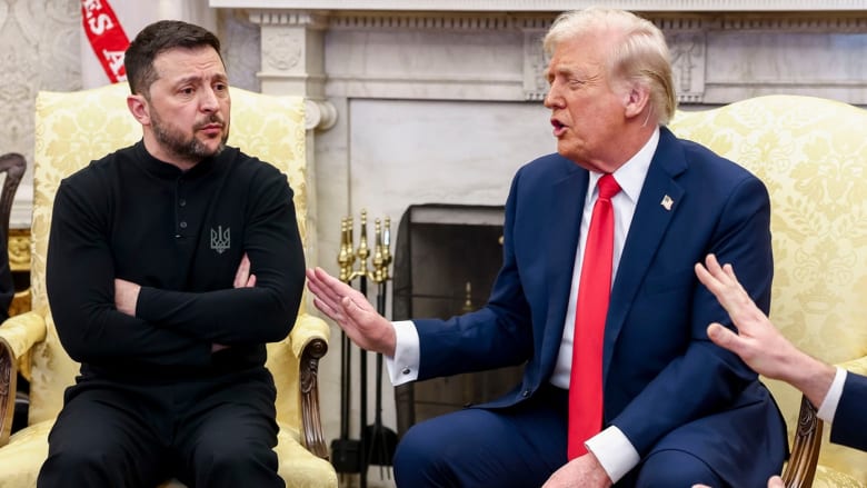 Analysis: Tense Trump-Zelenskyy exchange sparks uncertainty over next steps for Ukraine
