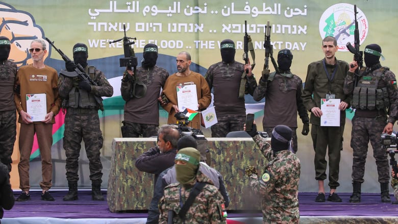 Live updates: 3 hostages set to be freed as part of Israel-Hamas ...