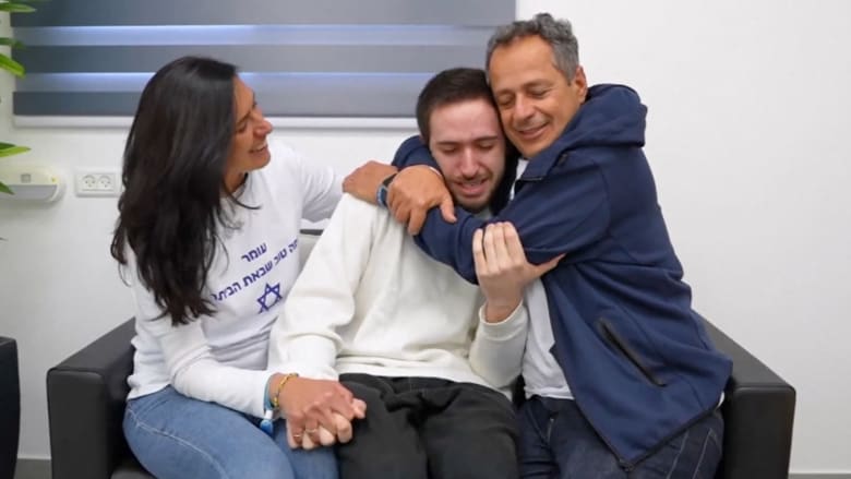 Hostages released by Hamas reunite with their families