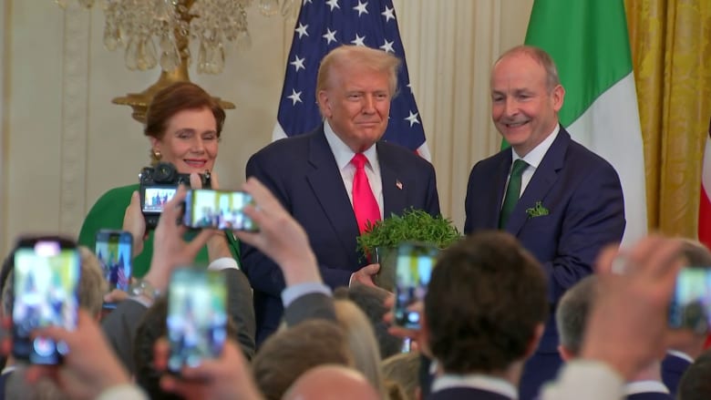Ireland's prime minister praises Trump for 'noble' effort to end Ukraine and Gaza wars