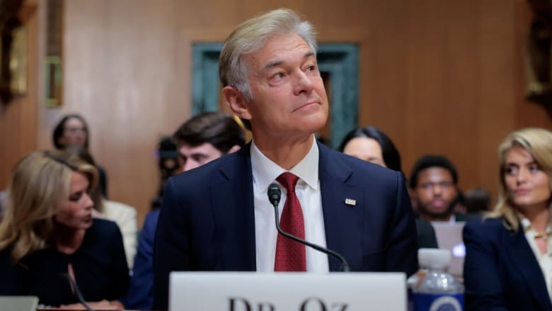 Dr. Oz delivers opening statement at Senate confirmation hearing