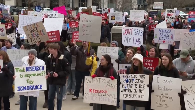 Stand up for Science rallies protesting Trump cuts held across U.S.