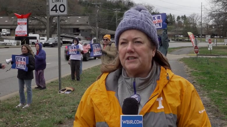 Watch: Protesters around U.S. call for Postal Service to remain public