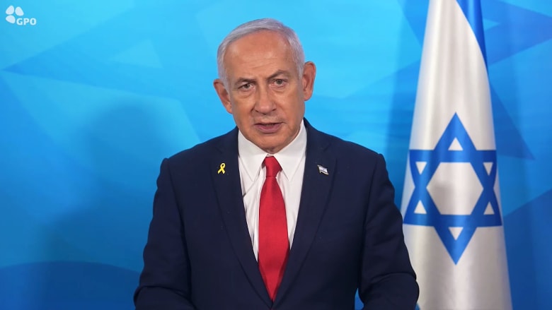 Netanyahu blames Hamas for civilian deaths in Israeli airstrikes
