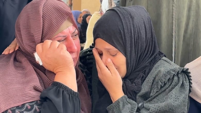 'There was no warning': Families in Gaza mourn loved ones killed in Israeli airstrikes