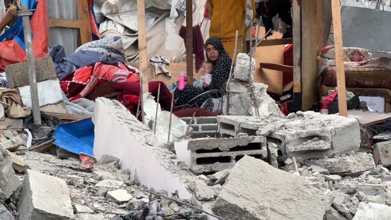 'A catastrophic situation': Palestinians in Gaza describe deadly airstrikes on tent camp