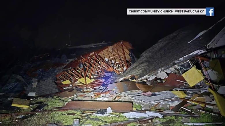 Storms spawn devastating tornadoes across Midwest and South