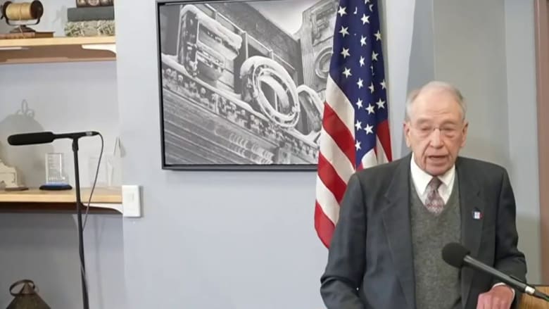 Sen. Grassley faces constituents as other GOP lawmakers avoid town halls