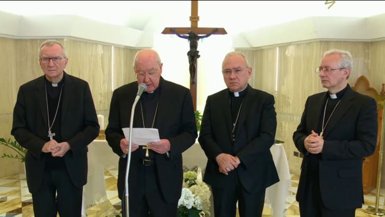 Vatican officials announce death of Pope Francis
