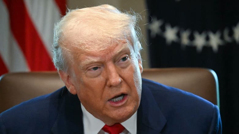 Trump pre-emptively suggests Biden may be to blame for next quarter's financial numbers