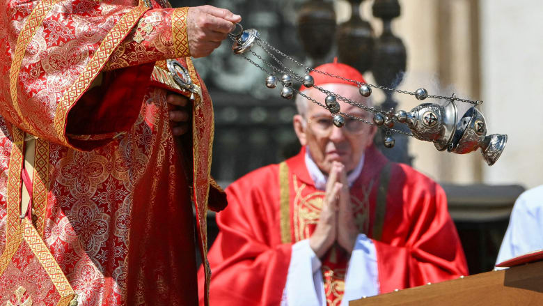 Watch key moments from Pope Francis’ funeral and final procession