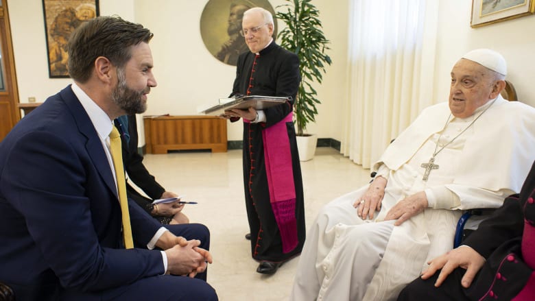 Vance: ‘Pretty crazy’ to have met the pope before his death