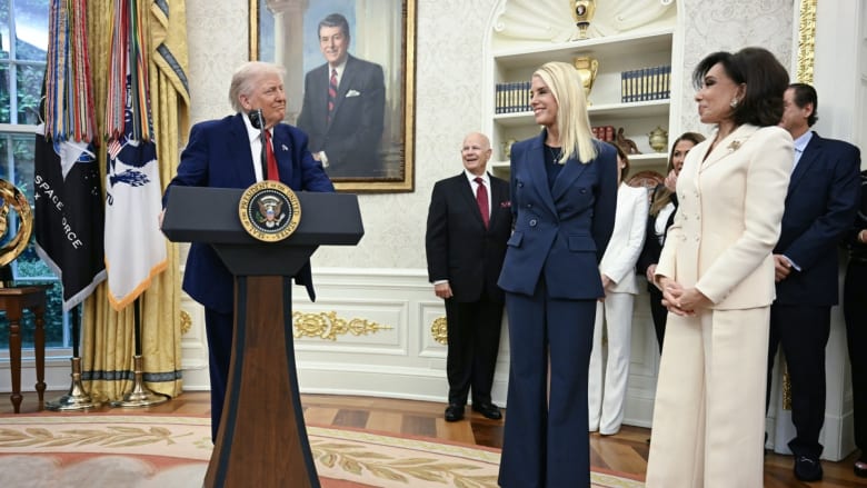 Trump calls Jeanine Pirro 'a great prosecutor' as she is sworn in as interim U.S. attorney for D.C.