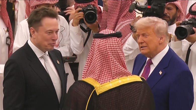 Elon Musk meets Saudi Crown Prince Mohammed bin Salman