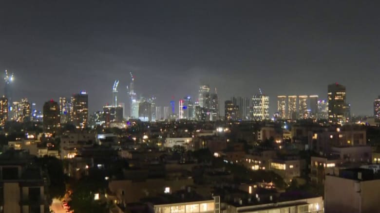 Injuries reported from debris as Iranian missiles hit Tel Aviv