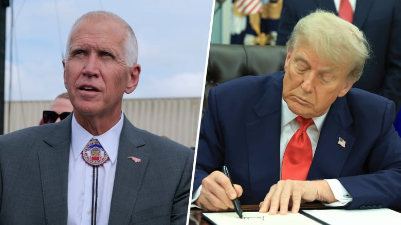 Sen. Thom Tillis won’t seek re-election after opposing Trump bill
