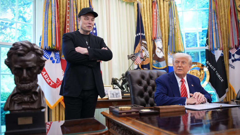 President Trump and Elon Musk trade insults in escalating feud