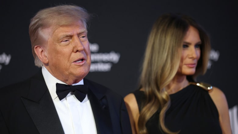 Trump attends 'Les Misérables' as anti-ICE protests continue across country