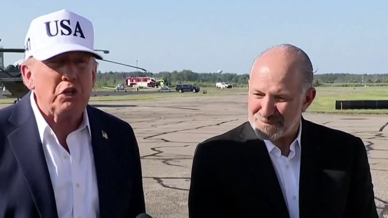 Trump says he will 'probably' visit Texas as death toll from flooding climbs