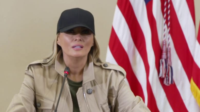 'We are grieving with you': Melania Trump offers condolences to Texas flood victims