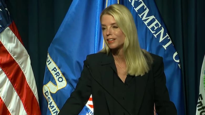 Bondi declines to answer question about Epstein investigation