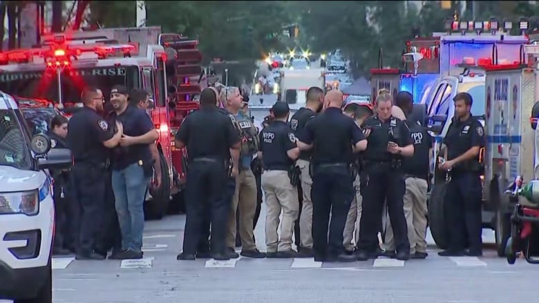 Active shooter reported in New York City. At least two people reported dead.