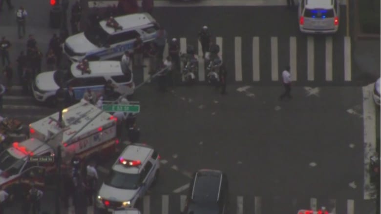 NYC mayor says multiple injuries in Manhattan in shooting