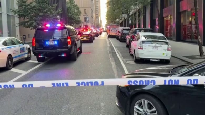 New York City mayor says gunman was focused on the NFL's Manhattan offices