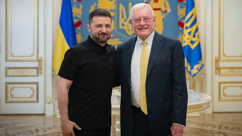 Zelenskyy holds ‘productive’ meeting with U.S. special envoy for Ukraine