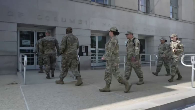 National Guard deployed to D.C. in Trump's push to cut crime