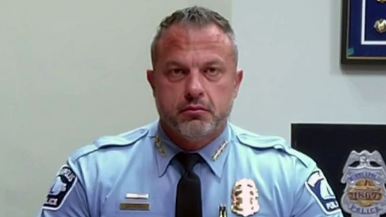 Minneapolis police chief shares update on church shooting