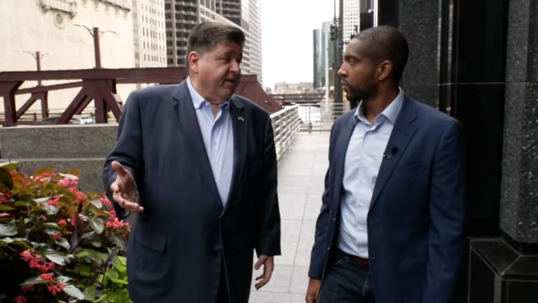 'He's defunding police': Illinois governor pushes back on Trump threat to send troops to Chicago